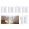 sourcing map 10Pcs Drapery Weights for Curtains, Outdoor Covered (20G