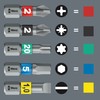 Wera 05073419001 Screwdriver Nut Driver Bits
