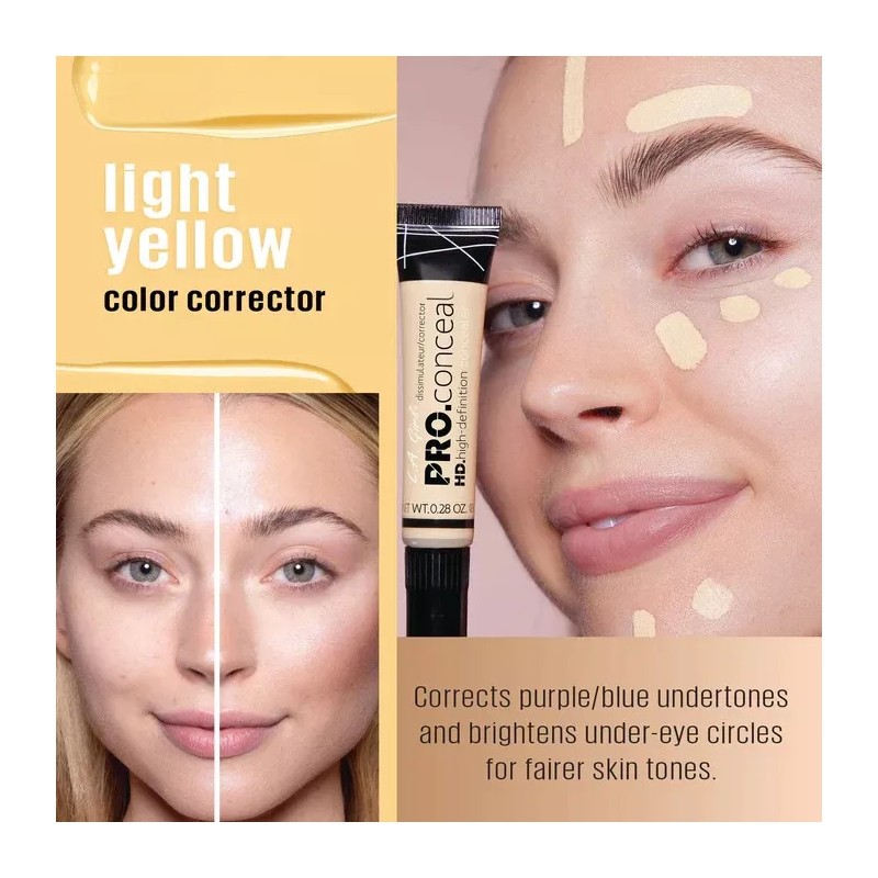 L.A. Girl Corrector Hd Pro Conceal Pack 5 Piezas L.a