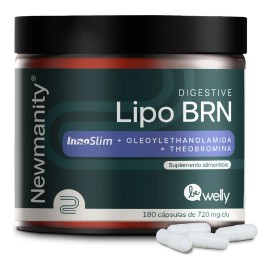 Lipo Brn Innoslim Theobromina Y Carnitina Newmanity 200 Caps Quemador de Carbs Sabor Sin Sabor