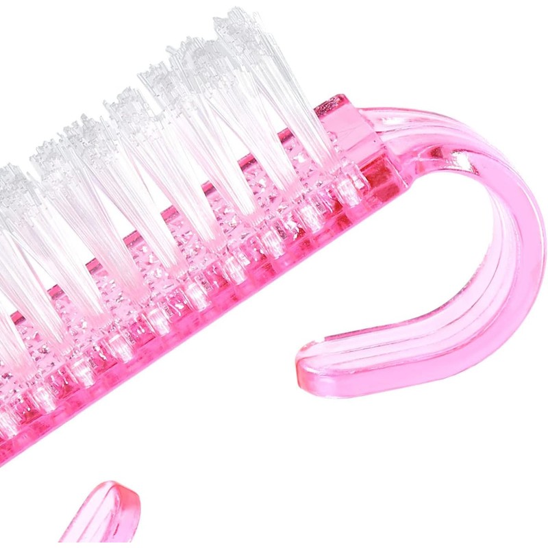 Paquet 10 Piezas Cepillo Limpieza Uñas Herramienta Lima Quitapolvo Manicura