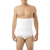 Underworks BELLY BUSTER! 12-inch Zip-N-Trim Brief Girdle for Men, Waistline