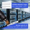 SUPVAN G15M Series Heat Shrink Tubing for Thermal Transfer, 0.35''