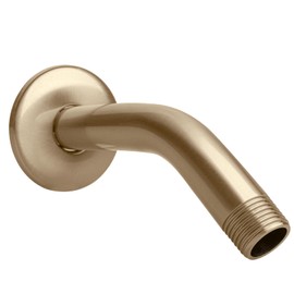Replacement for Delta Faucet U4993-CZ Wall Mounted Shower Arm and Flange, 6", Champagne Bronze