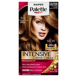 Schwarzkopf Buy Napro Palette Permanent Hair Colour 7-0 Light Brown Online