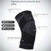 1 Par Rodilleras Elásticas Deportivas Compresion Para Gym