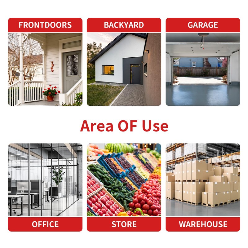 Fake Camera Security Dummy with Red Flashing LED Light -