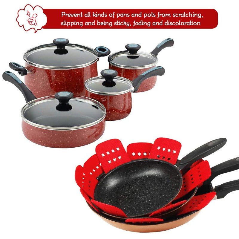 BYKITCHEN Pan Pot Protectors, Larger & Thicker Pan Protector with