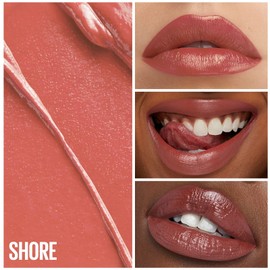 MAYBELLINE Green Edition Butter Cream High-Pigment Bullet Lipstick, Shore, Coral