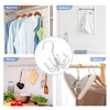2 Pack Belt Hanger with 8 Claws, Belt Organizer for