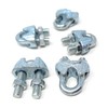 10Pcs. Wire Rope Clamp U-Shape Cable Clip – Steel Saddle