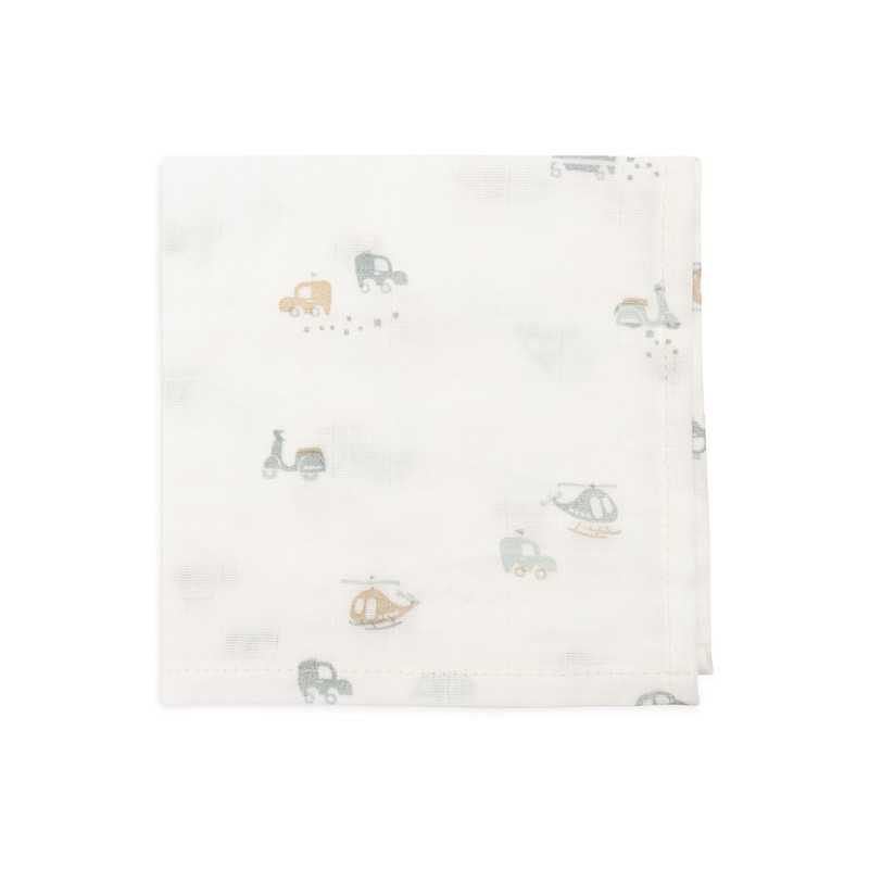 Jollein On The Go Muslin Baby Burp Cloths - Pack