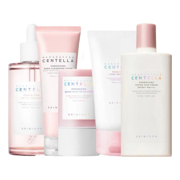 Skin1004 Madagascar Poremizing Kit Reduce Poros Dilatados 5p