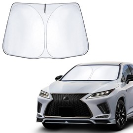 CDEFG 2015 New Model Lexus Rx 4th Generation Sunshade Lexus RX AL20 Model RX300 RX450h RX450hL Type Car Front Sunshade Windshield Sunshade 6 Layer Construction Light Shielding Thermal Insulation UV