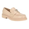 GUESS Women's SHATHA Loafer, Light Natural Patent, 11