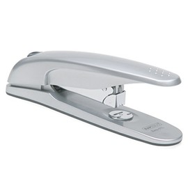 Rapesco 0377 Zero-01L Full Strip Stapler, 50 Sheet Capacity, Silver