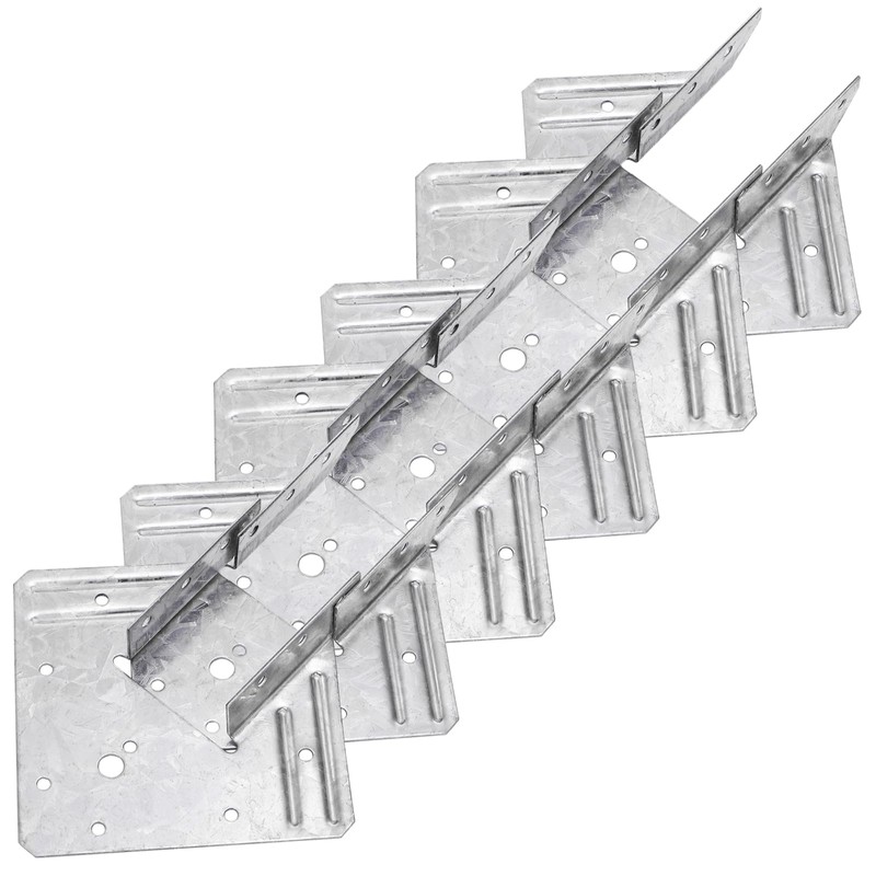 Coloch 20 Pack 18-Gauge Hurricane Tie for Rafter, Hot Dip