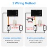 Linkstyle DC 5V-100V & 100A Digital Amp Voltage Meter, Dual