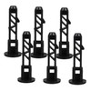 FUNOMOCYA 6pcs Plastic Trash Can Lid Hinge Pins Nylon Replacement