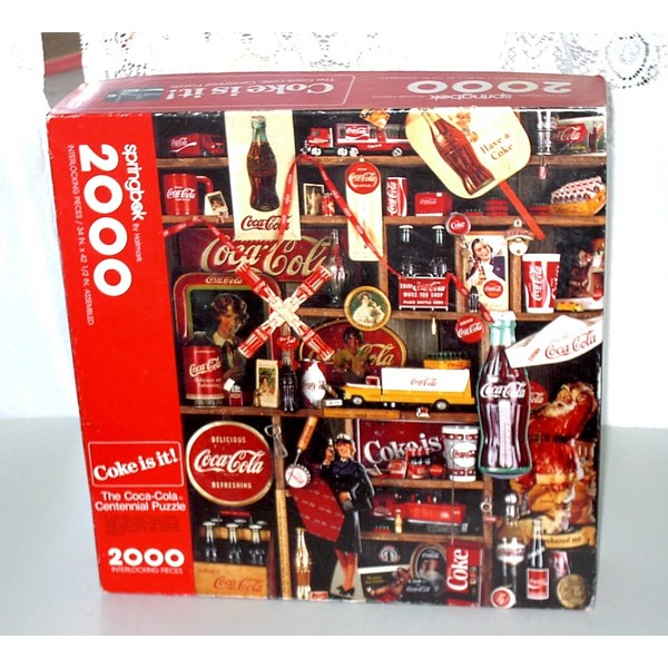 Coke Is It Centennial Puzzle - 2000 Pieces