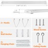 OOOLED 4FT Linkable 42W 4800LM 5000K LED Ceiling Lights for