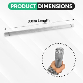 316L Stainless Steel TIG Welding Rods Filler Electrodes 1.0mm 1.2mm 1.6mm 2.0mm 2.4mm 3.2mm (100, 1.0mm)
