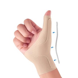 Wrist Thumb Brace Mommy Compression Stabilizer Waterproof Thumb Spica Splint for Arthritis,Trigger Finger,De Quervains Tenosynovitis,Tendonitis,CMC Joint Pain and Support-Women Men-Left or Right Hand