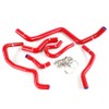 G-PLUS Silicone Radiator Coolant Hose Pipe Kit w/Clamps Compatible with