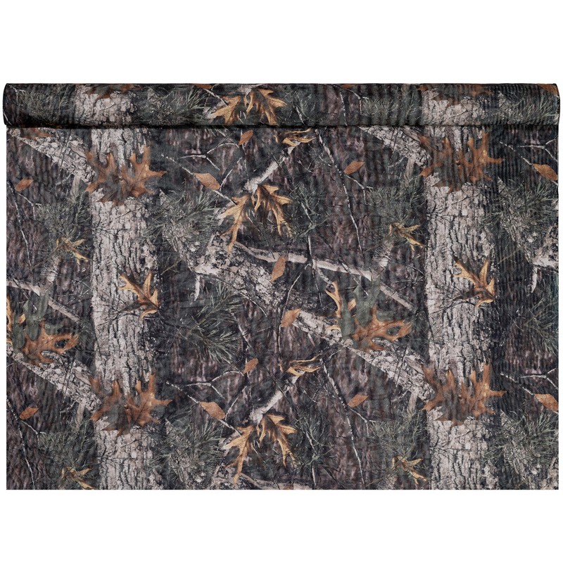 WINWAY Malla de camuflaje de arpillera silenciosa para caza, parasol