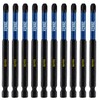 10 x Rennie Tools 100mm Long PZ3 Impact Screwdriver Driver