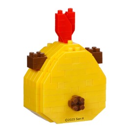 Kawada Nanoblock Chairoi Cobears (Shrimp Fry), 160 Pieces, 12 Years Old and Up Rilakkuma NBCC_175