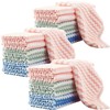 21 Pack Super Absorbent Dish Cloths Coral Velvet Microfiber Kitchen