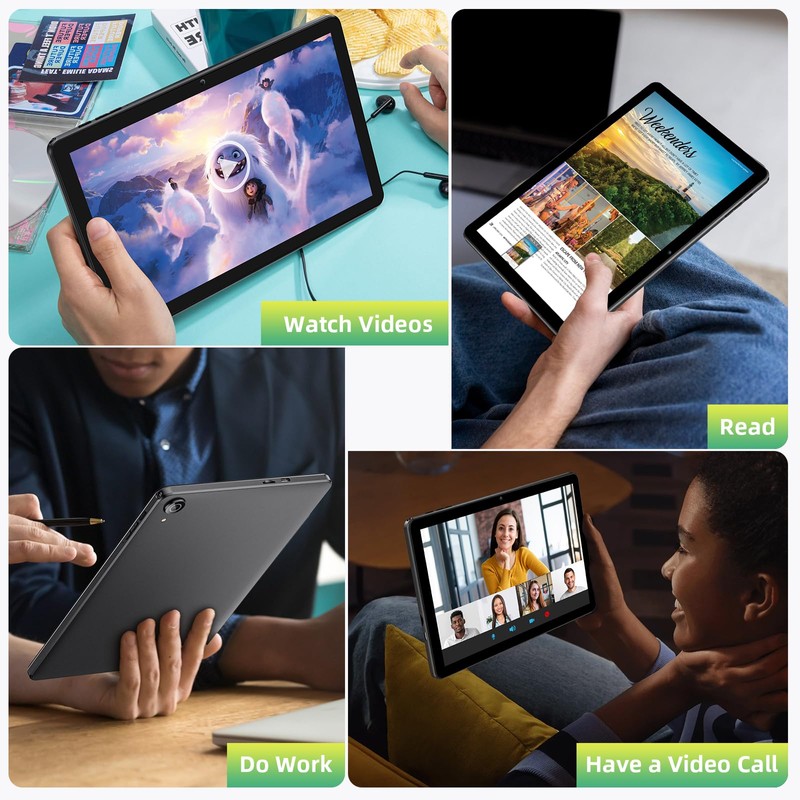 Android Tablets 10 Inch Tablet Android 15 Tablet, Octa-Core, 18GB