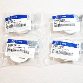 HYUNDAI Genuine Parts OEM Wheel Center Caps 4PCS Santa Sonata Veracruz Azera 52960-3K210