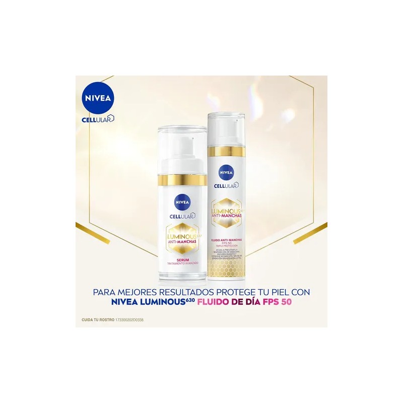Serum 30 ml Fluido 40 ml Nivea Cellular Luminous 630