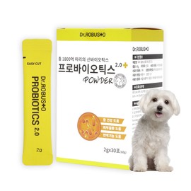 Dr. Lovsto Synbiotics Dog Lactobacillus Cat Nutrients Vomiting Diarrhea Pet Immunity Intestinal Health Dogs and Cats, 30 Servings, Intestinal Health Lactic Acid Bacteria, 2 Pieces / 닥터로브스토 신바이오틱스 강아지 유산균 고양이 영양제 구토 설사 반려동물 면역력 장 건강 반려견 반려묘, 30회분, 장건강유산균, 2개