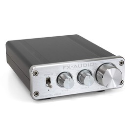 FX-AUDIO - FX-502J PRO TDA7498 Equipped with 50W x 2ch Tone Control Function Pre-Main Amplifier (Silver)