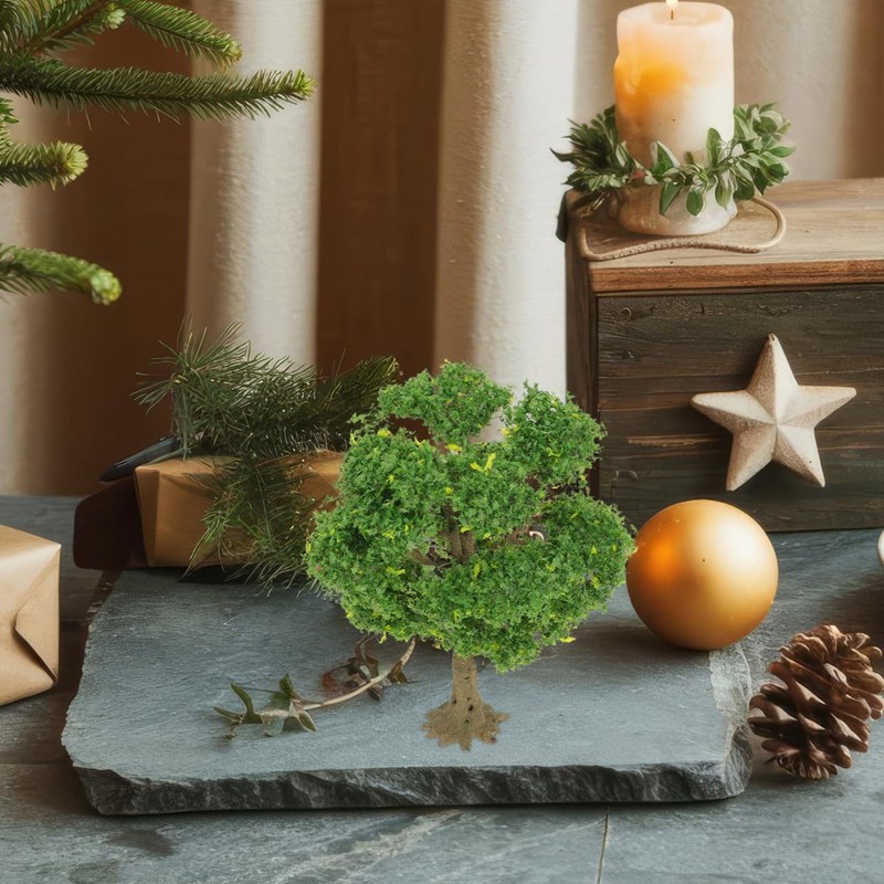 STOBAZA Miniature Trees Artificial Model Trees Sand Table Fake Tree