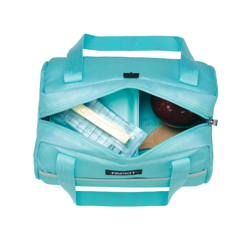 PACKIT Freezable Hampton Tote Bag - Stylish Design Picnic Lunch