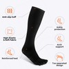 TikMox Compression Calf Toe Socks, Five Finger Elastic Socks, Moisture-Wicking