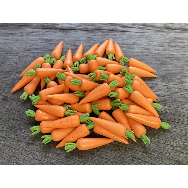 AIICraft 20 Vegetable Loose CarrotHandcrafted Decorative Home Garden