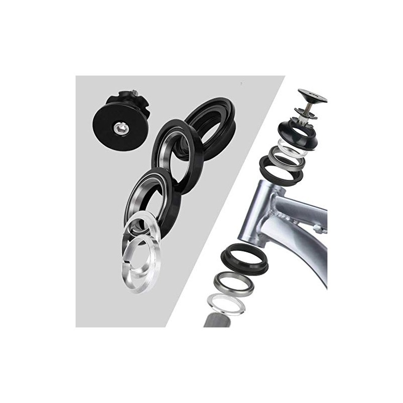 VGEBY1 Bicycle Headset Mountain Bike Headset Bearing Ahead Headset 44