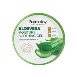 Farm Stay Moisture Soothing Gel Aloe Vera 300ml / 팜스테이 모이스쳐 수딩젤 알로에베라 300ml