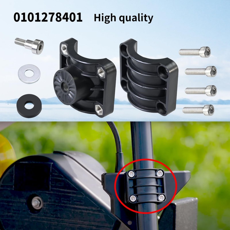 Vanshly 0101278401 - Soporte de eje de motor de arrastre