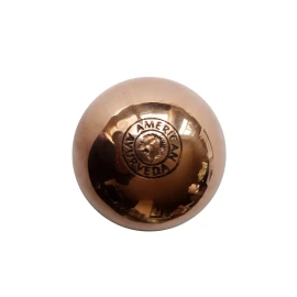 Pure Solid Copper Ball Sphere Orb Energy Healing Grounding Mineral Choose Size