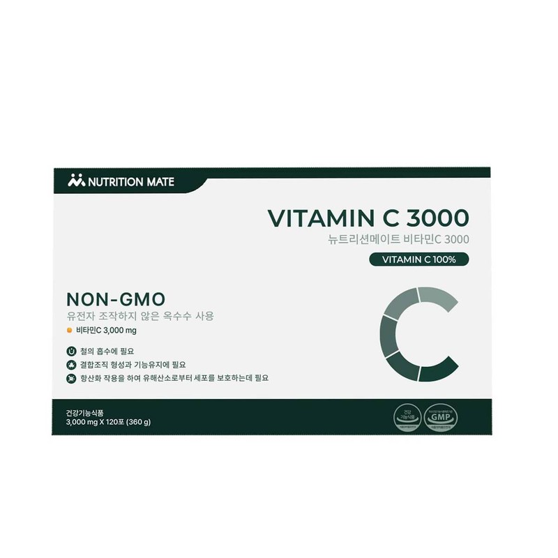 Nutrition Mate 뉴트리션메이트 비타민c 3000mg 120포 Nutrition Mate Vitamin C