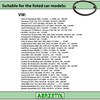 AERZETIX - C66346 - Oil Cooler Gasket - Compatible with