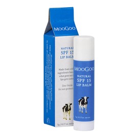 MooGoo Natural SPF15 Edible Lip Balm, 5g