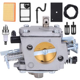 TS400 Carburetor Carb fit 4223 120 0600 TS 400 Concrete Cut-Off Saw Tillotson HS-274E with Fuel Line Filter Spark Plug