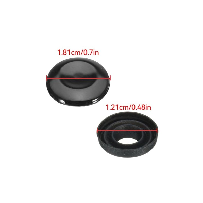 Black Matt & Gloss MMI Joystick Knob Button Cover Repair
